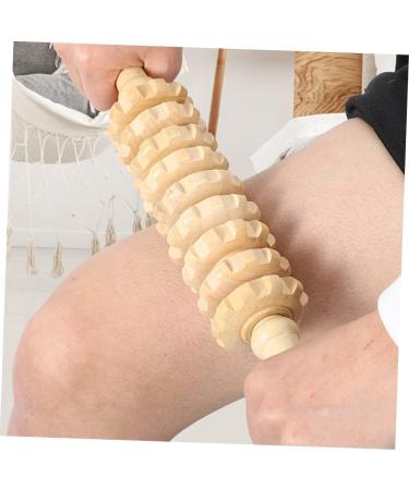 Healvian 8-Piece Wooden Massage Tool Set | Fascia Roller & Scraping Board for Full Body Relief - Buy Online on GoSupps.com