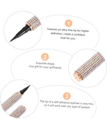 Gogogmee 1pc Eye Liner Pens Black Makeup Accessory Plastic Waterproof Liquid Eyeliner - Buy Online on GoSupps.com