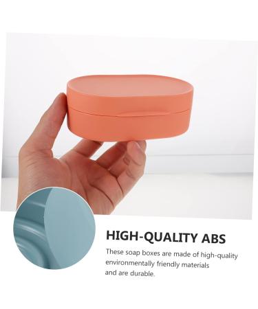 Ciieeo 12 Pcs Boxes Soap Box Soap Holder Soap Case Holder Soap Storage Rack Travel Soap Container Multipurpose Sink Soap Organizer Storage Holder Travel Supply Portable Bar Counter Abs - Buy Online on GoSupps.com