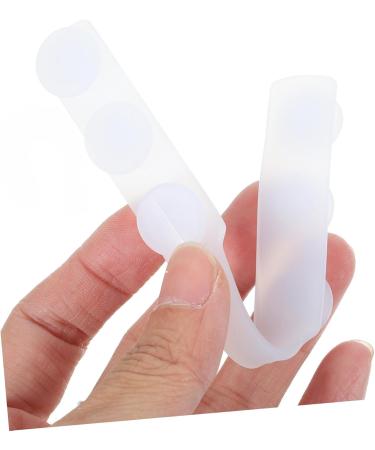 COLLBATH 10pcs Mask Hook Earrings - Anti-Strangulation Protection Lanyard Snout - Silicone Gel - White - International Shipping Available - Buy Online on GoSupps.com