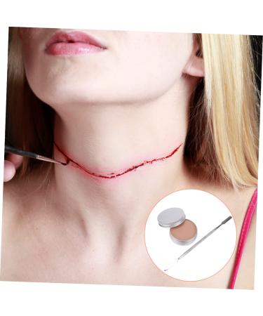 Halloween Skin Wax Effects Set | Face Painting Wax Scar Wax & Makeup Accessories for Spooky Looks - Buy Online on GoSupps.com