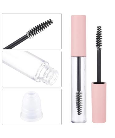 Adakel 5 Pieces Empty Mascara Bottle Set - 10ml Pink Eyelash Tubes with Wand for DIY Eyelash Cream - Buy Online on GoSupps.com