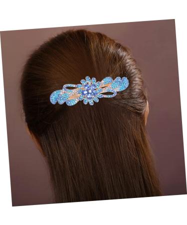 DOITOOL 1pc Hair Clip Rhinestone Bobby Pins Hair Barrettes Hair Pin Rhinestone Hair Barrette Spring Clip Bride The Flowers - Buy Online on GoSupps.com