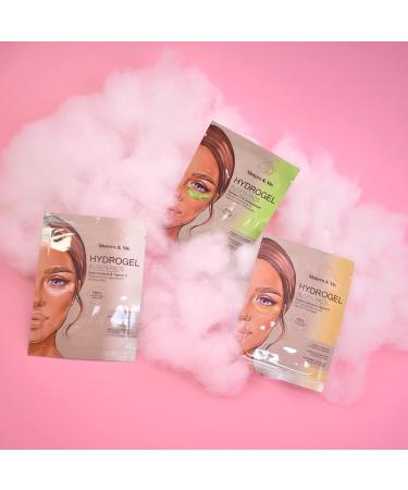 Buy Sisters & Me Hyaluron Anti-Aging Eye Pads - Dark Circle Removal & Intensive Moisture with Vitamin E & Aloe Vera - Cool Eye Masks for All Skin Types - International Shipping Available - Buy Online on GoSupps.com