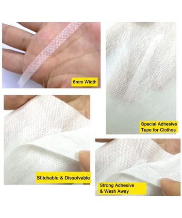 GQ 2 Rolls Wash Away Quilting Tape - 1/4 Inch x 22 Yards Double-Sided Adhesive Cloth Tape for Quilting and Sewing - Buy Online on GoSupps.com