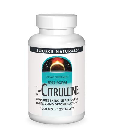 Source Naturals L-Citrulline Free-Form 1000 mg 120 Tablets