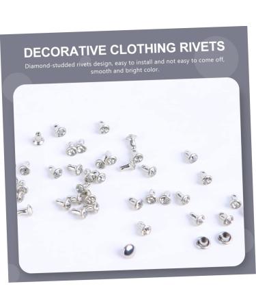 COHEALI 400 Sets Diamond Stud Rivets Tripod Accessories Rhinestone Nailhead Studs Rivets for Fabric Manual - Buy Online on GoSupps.com