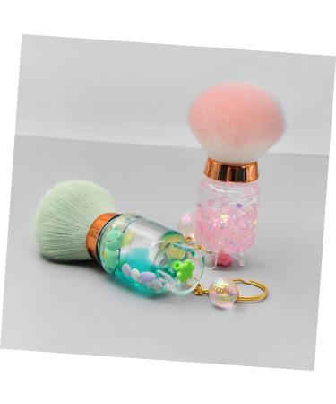 FRCOLOR Nail Dust Brush Face Powder Blush Brush Hand Powder Brush Mineral Powder Brush Makeup Brush Makeup Powder Brush Travel Powder Brush Cosmetic Tools Miss Highlighter Pink Crystal 9.00X3.50X3.50CM pink - Buy Online on GoSupps.com