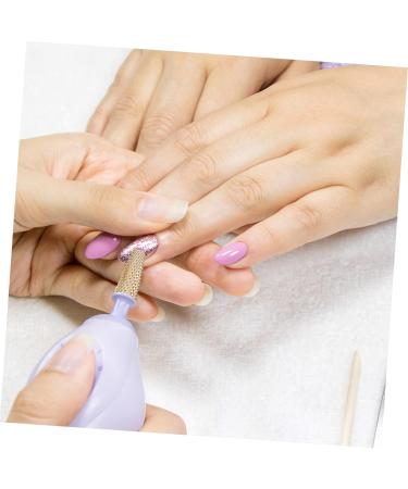 Nail Polisher Nail Art Nail Polishing Bits Portable Nail Gel Polishing Head Nail Drill Head Nail File Head Nail File Bits Tool Manicure Tools Tungsten Steel Exfoliating 4x0.5cm golden - Buy Online on GoSupps.com