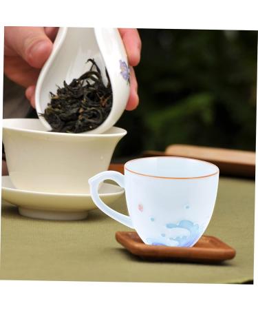 Zerodeko 6pcs Cups Tea Durable Delicate Fu Teaware Household Single Hand-Painted Exquisite Ceramic Kung As Shown 8X6X5CM - Buy Online on GoSupps.com