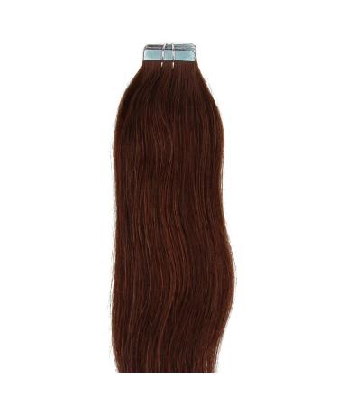 Beauty7 Clearance Sale: 10 Premium Tape-In Extensions - Real Remy Hair 70cm (28 Inches) #4 Medium Brown 25g Chocolate Brown - Buy Online on GoSupps.com