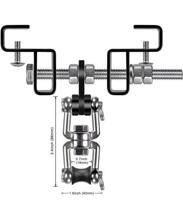 Dolibest Heavy Bag Mount I Beam Hanger | Punching Bag Bracket with Swivel Hook for Boxing Bag - Buy Online on GoSupps.com