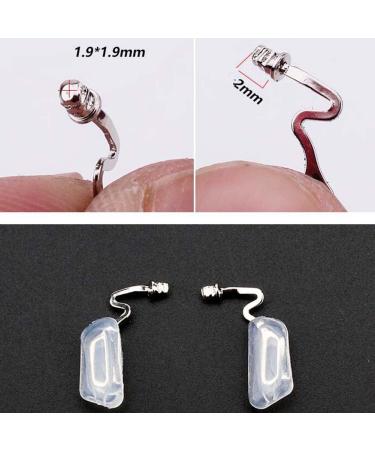 Premium Metal Nose Cushion Replacement for Glasses - Silver-Colored Nose Padding for Comfort | 1 Pair - Buy Online on GoSupps.com