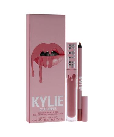 Kylie Cosmetics Velvet Lip Kit 705 Charm - Women's Velvet Liquid Lipstick & Lip Liner | International Shipping Available - Buy Online on GoSupps.com