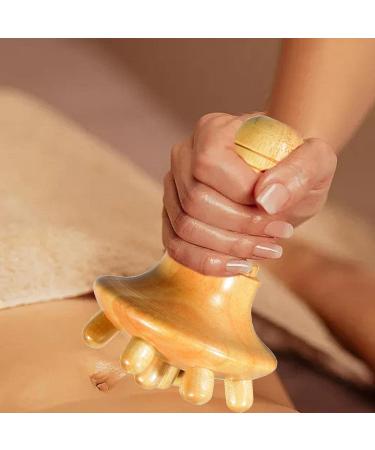 Mushroom Massage Device | Beech Mushroom Body Shape Tool for Muscle Relief | Full-Body Massager for Ultimate Relaxation - Buy Online on GoSupps.com