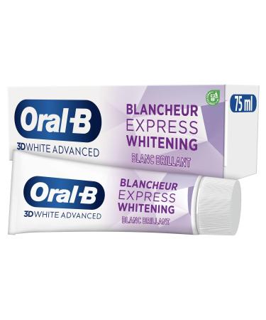 Oral-B 3D White Advanced Express Brilliant Whitening Toothpaste 75 ml