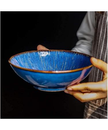 Creative Ceramic Tableware Salad Ramen Soup Bowl Fruit Dish Bowl for Catering and Home Kitchenware