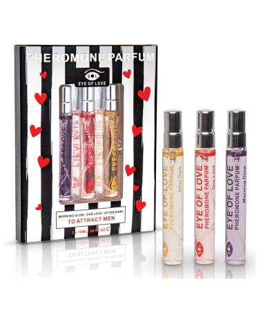 Eye Of Love Pheromone Parfum Set - Morning Glow One Love After Dark to Attract him- 30ml - Buy Online on GoSupps.com