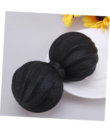 CLISPEED Peanut Massage Ball - Deep Tissue Shoulder Roller & Yoga Roller - Medium Black for Optimal Relief - Buy Online on GoSupps.com