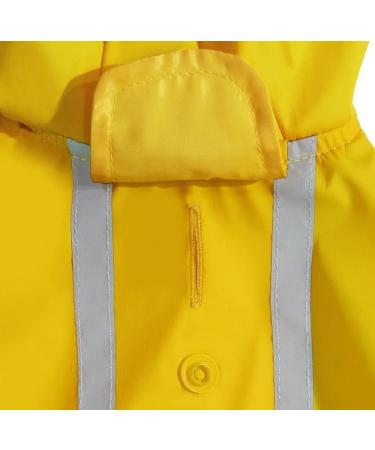 Best Pet Supplies Voyager Waterproof Dogs Raincoat - Yellow, Small (Chest 16-19 in) - 253-YW-S - Buy Online on GoSupps.com