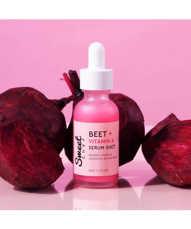 Sweet Chef Beet + Vitamin A Serum Shot Face Serum - Hydrating Retinol Serum with Seaberry Extract for Radiant Skin - 30ml - Buy Online on GoSupps.com