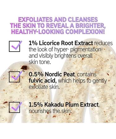 The Inkey List Fulvic Acid Cleanser 150ml | Removes Makeup | For a Healthy Looking Complexion | Fragrance Free | Suitable For All Skin Types - Buy Online on GoSupps.com