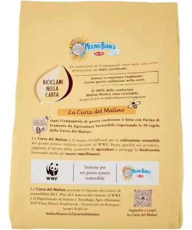  Italian Gourmet E.R. Mulino Bianco Campagnole Set of 3 Shortbread Biscuits with Rice Flour 700 g + Italian Gourmet Polpa 400 g - Buy Online on GoSupps.com