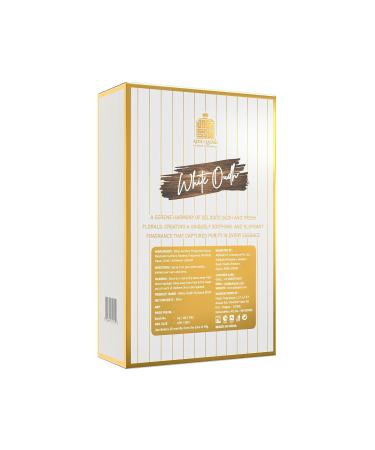 Adil.qadri's White Oudh Perfume | Strong Masculine Woody Oudh Fragrance | 50Ml | Long Lasting Scent Liquid For Men | Eau De Parfum - Buy Online on GoSupps.com