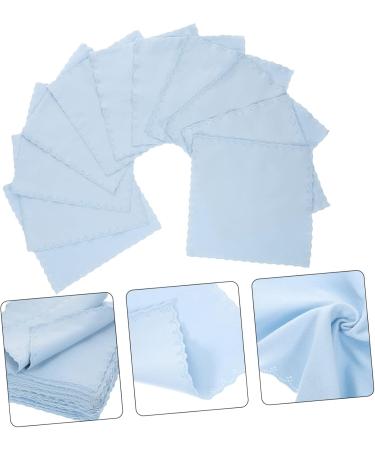 Beavorty 50pcs Flannel Wiping Cloth - Premium Glasses Cleaner Screen Cleaner Wipes & Lens Wipes - Double Sided Fiber Cloths for Eyeglasses - Buy Online on GoSupps.com