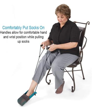 Norco Molded Sock Aid - Assists in Easy Sock Donning for Limited Mobility, Arthritis, and Post-Surgery. Advanced Ergonomic Design for Reduced Strain - Buy Online on GoSupps.com