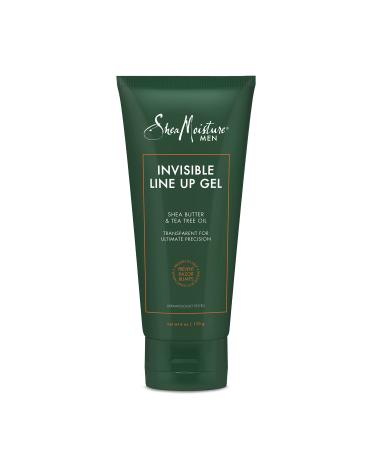 SheaMoisture Men Invisible Line Up Shave Gel For Smooth Skin Dermatologist-Tested Skin Care Proven to Prevent Razor Bumps When Using Our System 6 oz