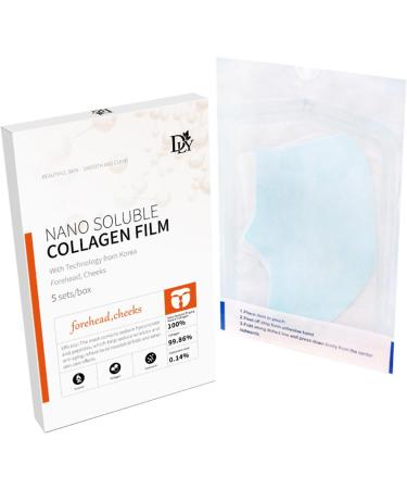Melting Collagen Film Soluble Collagen Supplement Film Highprime Collagen Film Mask Collagen Hydrating Face Mask to Prevent Fine Lines Protect Skin and Anti-Ageing (2 Boxes) - Buy Online on GoSupps.com