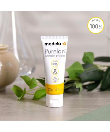 Medela Purelan 37g Lanolin Nipple Cream - Soothes Sore Nipples & Dry Skin | 100% Natural & Hypoallergenic - Buy Online on GoSupps.com