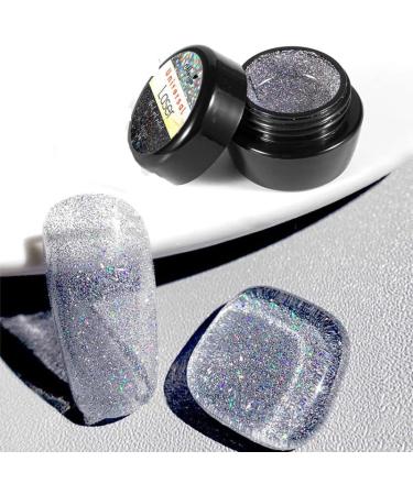 zalati Gel Nail Polish Glitter Gel UV Gel for DIY Nail Art Beauty Wire Drawing - Multicolor 5g Tiny Box Multi-colored - Buy Online on GoSupps.com