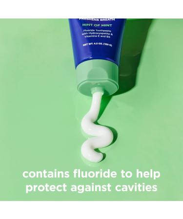 POP Feeling Hint of Mint Toothpaste with Hydroxyapatite & Vitamins E & B3 - Natural Niacinamide Teeth Whitening & Plaque Remover Formula - Bathroom & Travel Size Essentials 4.2 Oz (Pack of 2) - Buy Online on GoSupps.com