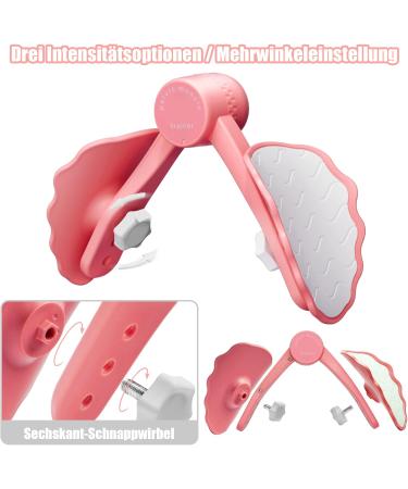 TOPRO Temolate Coach - Home Leg Trainer for Women Adjustable Strengths Pelvic Floor Device - Pink - Buy Online on GoSupps.com