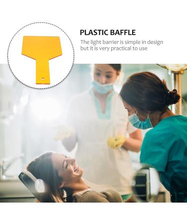 DOITOOL Cover Led Goggles 3 pcs Shield Helper Visor Light Teeth Construction Shielding Safety Protector Convenient Premium Orange Hand-held Sheild Anti- Plastic Blocking Work Eye Tool - Buy Online on GoSupps.com