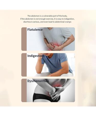 Kehtu Bianstone KnetParat: Shiatsu Massage Belt for Belly Relief - Indigestion Constipation Abdominal Pain & Dysmenorrhea - Buy Online on GoSupps.com