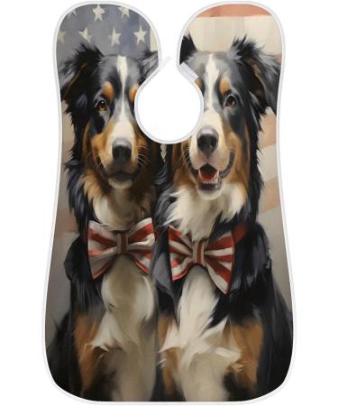 Cute Dog Beard Bib Apron | Beard Hair Catcher for Men | Perfect Father's Day & Christmas Gift for Dad | 2 Suction Cups Included - Buy Online on GoSupps.com