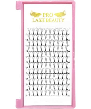 7D-D-0.07 15mm Premade Fans Short Stem Volume Eyelash Extensions | 3D 5D 7D | C D Curl | 9-20mm | Pre-Made Lash Fans - Buy Online on GoSupps.com