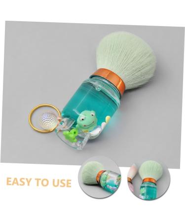 Beavorty Nail Dust Brush Highlighter Brush Hand Powder Brush Face Powder Brush Makeup Powder Brush Powder Brush for Loose Powder Loose Powder Brush Liquid Quicksand Miss Powdery Plastic 9.00X3.50X3.50CM Green - Buy Online on GoSupps.com