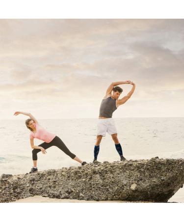 Leostep Compression Stockings for Women & Men - 20-30 mmHg Support Socks (7 Pairs) Ideal for Pregnancy Nurses Travel & Running - L-XL Underwater World - Buy Online on GoSupps.com