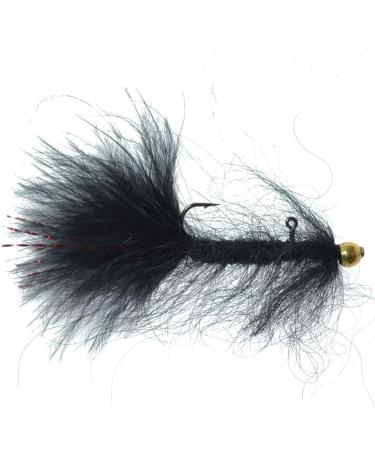 Balanced Leech Fly Collection - Size 8, Set of 6 - 2 Colors - Bead Head Jig Lake Streamer Wet Flies - Buy Online on GoSupps.com