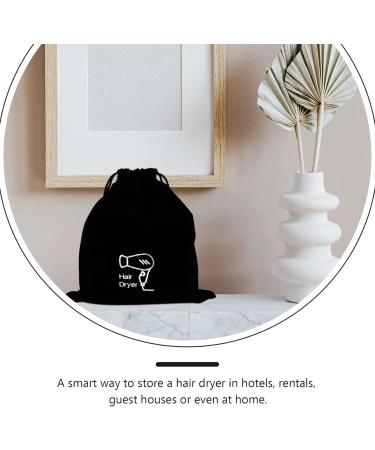FOMIYES 1pc Hair Dryer Storage Bag Purse Storage Organizer Jewelry Plush Bag Hair Dryer Drawstring Bag Pouch - Buy Online on GoSupps.com