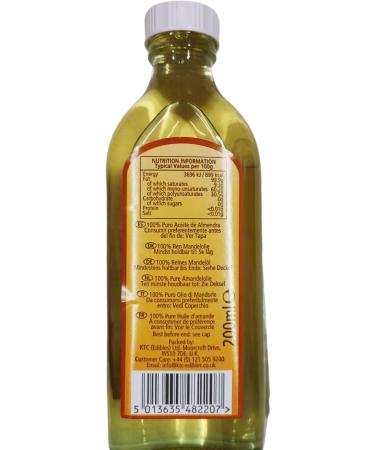 KTC Yari/100% Pure Almond Oil/Almond Oil Oil/For Body Care/Hair Care New. - Buy Online on GoSupps.com