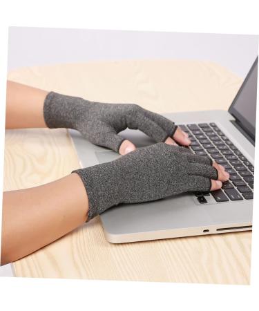 Gatuida Tendonitis Gloves | 3 Pairs Compression Half Finger Sports Gloves | Breathable Muscle Fatigue Relief for Indoor Use - Buy Online on GoSupps.com