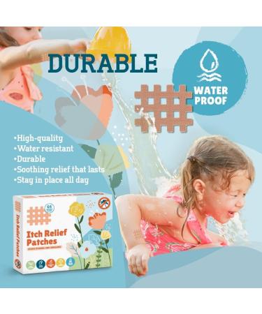 CrossLinq Itch Relief Patch | Natural Drug-Free Relief for The Whole Family | 64 Patches | Insect Bite Relief for Mosquitos, Ticks, Midges, Sandflies | Instant Effect - Buy Online on GoSupps.com