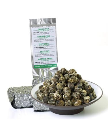 GOARTEA GOARTEA 100g/3.5oz Supreme Jasmine Beads - Green Tea with Jasmine