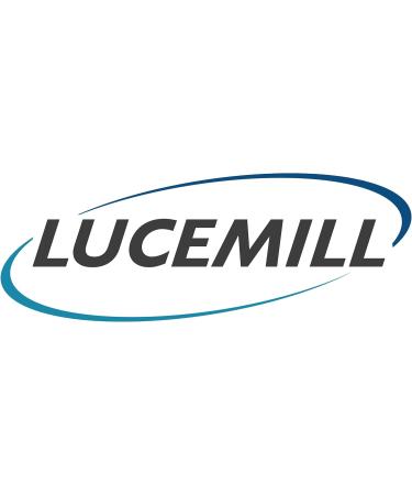 LUCEMILL 10 x 100mL Clear Plastic PET Cosmetic Squat Jars with Black Screw Lids - Ideal for Creams, Liquids, Makeup, Travel, and Oils - Buy Online on GoSupps.com