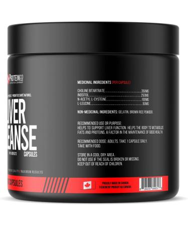ProteinCo | Liver Cleanse | Detox Supplement | Antioxidant | NAC | 180 Capsules - Buy Online on GoSupps.com